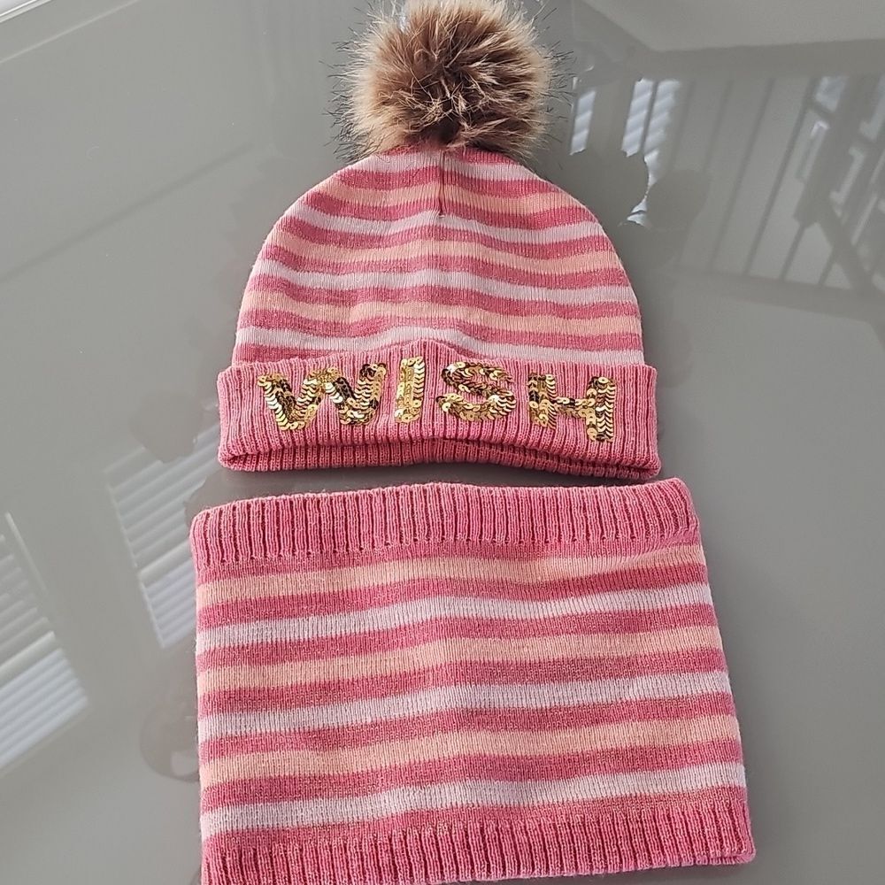 Wish beanie and scarf set